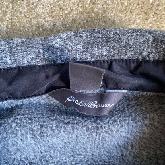 Eddie Bauer Gray Lightweight Shirt Jacket - Picture 3 of 4